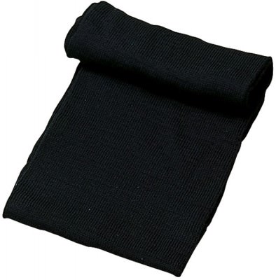 Черный американский шерстяной шарф военного образца Rothco G.I. Wool Scarf Black 8421, фото