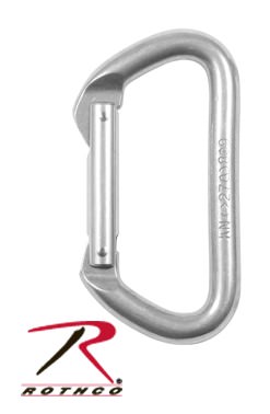Карабин D Climbing Carabiner Silver, фото