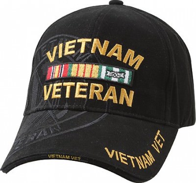 Тематическая бейсболка Rothco Deluxe Vietnam Veteran Military Low Profile Shadow Cap 9598, фото