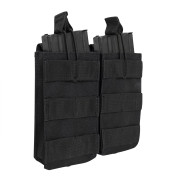 Rothco MOLLE Open Top Double Mag Pouch Black 31005