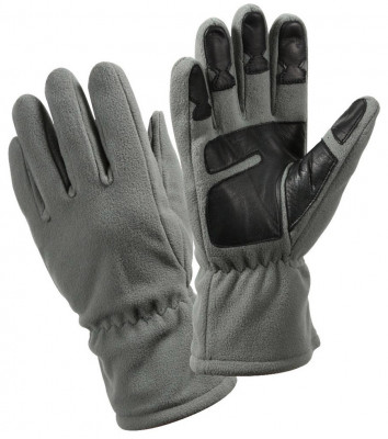 Перчатки микрофлисовые Rothco All-Weather Microfleece Gloves Foliage Green 3471, фото