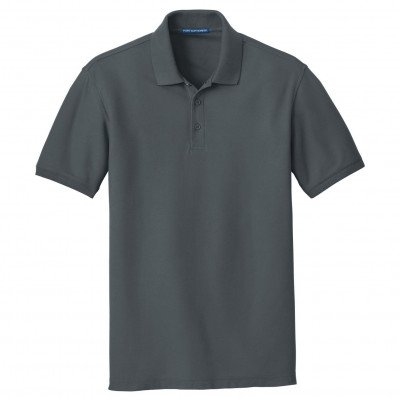 Класическая футболка поло Port Authority Core Classic Pique Polo Graphite, фото