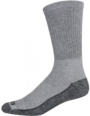 Носки мужские серые американские Dickies Dri-Tech Comfort Crew Socks Grey 6 pcs, фото