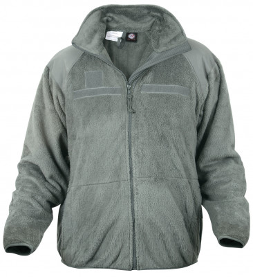 Куртка флисовая лиственно зеленая ECWCS Rothco Generation III Level 3 ECWCS Fleece Jacket Foliage Green 9730, фото