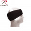 Головная черная теплая повязка Rothco ECWCS Double Layer Headband Black 5523 - Головная черная теплая повязка Rothco ECWCS Double Layer Headband Black 5523