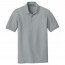 Футболка поло Port Authority Core Classic Pique Polo Gusty Grey - Класическая футболка поло Port Authority Core Classic Pique Polo Gusty Grey