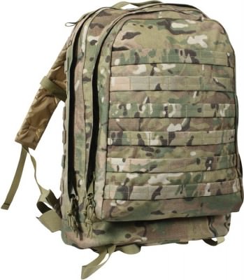 Штурмовой трехдневный ранец мультикам Rothco MOLLE II 3-Day Assault Pack MultiCam™ 40125, фото