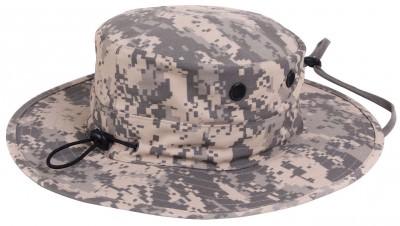 Панама армейский цифровой камуфляж акупат с регулировкой размера Rothco Adjustable Boonie Hat ACU Digital Camo 52559, фото