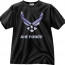 Футболка Black Ink® Printed T-Shirt - Black (Air Force Logo) 80255 - Футболка Black Ink® Printed T-Shirt - Black (Air Force Logo) 80255