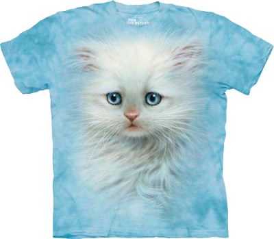 Детская футболка The Mountain Kids T-Shirt Fluffy White Kitten 153467, фото