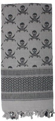 Арафатка Rothco Shemagh Tactical Desert Scarf Calico Jack Grey 8539, фото