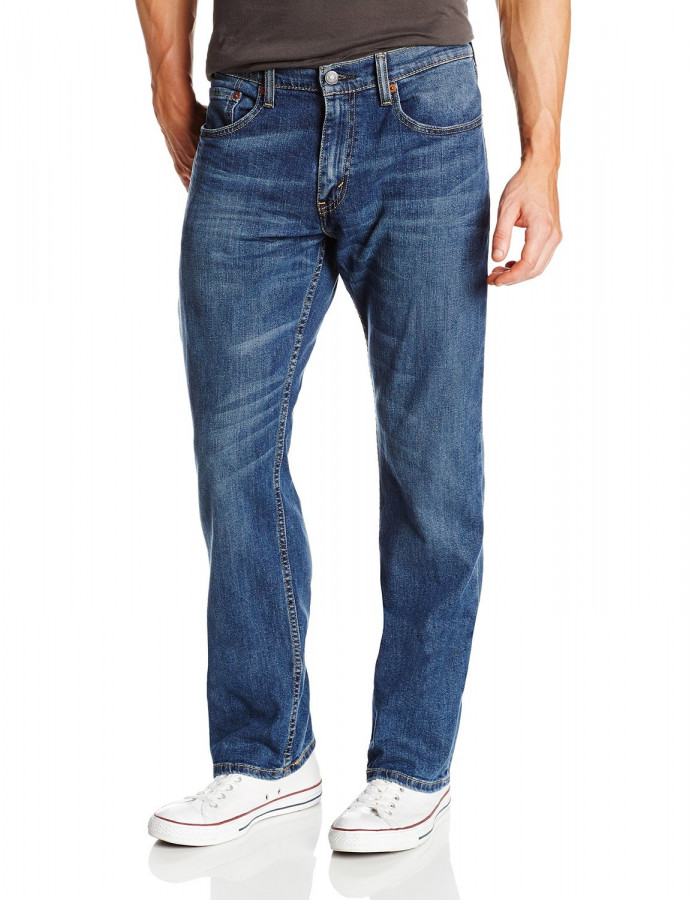 Мужские просторные джинсы Levis 559 Relaxed Straight Jeans Steely