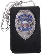Rothco Universal Leather Badge & ID Holder 1136