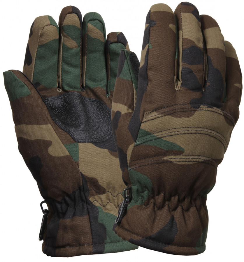 Woodland camo gloves store