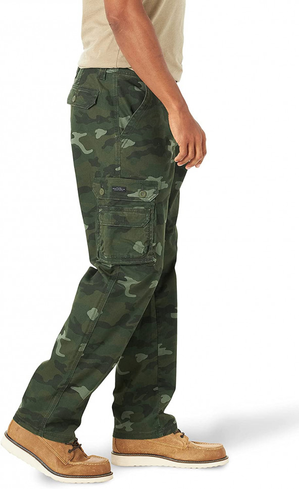 Lee Heren Wyoming Relaxed Fit Cargo Pant, Schaduw, 38W / 34L