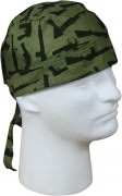 Rothco Gun Pattern Headwrap Olive Drab / Black 5197