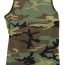 Майка женская лесной камуфляж Rothco Women Workout Performance Tank Top Woodland Camo 44080 - Rothco Womens Workout Performance Tank Top - Woodland Camo # 44080