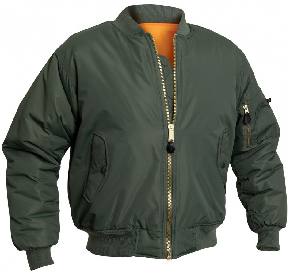 Green flight jacket outlet