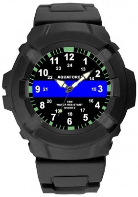 Часы Aquaforce Thin Blue Line Watch 4381, фото