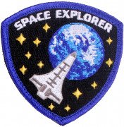 Rothco Morale Velcro Color Patch Space Explorer 1882