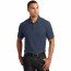 Футболка поло темно-синяя Port Authority Core Classic Pique Polo River Blue Navy - Класическая футболка поло Port Authority Core Classic Pique River Blue Navy