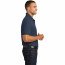 Футболка поло темно-синяя Port Authority Core Classic Pique Polo River Blue Navy - Класическая футболка поло Port Authority Core Classic Pique River Blue Navy