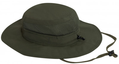 Панама оливковая с вентиляционной сеткой и регулировкой размера Rothco Lightweight Mesh Adjustable Boonie Hat Olive Drab 5573, фото
