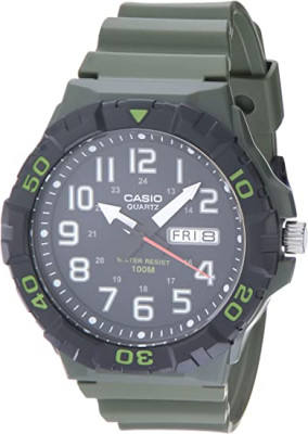 Часы спортивные оливковые Casio Military Quartz Watch Olive MRW-210H-3AV, фото