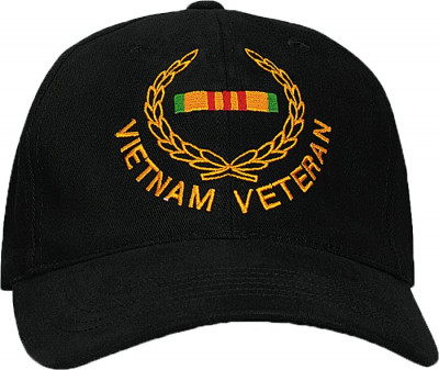 Бейсболка Rothco Vietnam Veteran Supreme Low Profile Insignia Cap 5320, фото