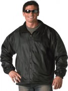 Rothco Reversible Fleece-Lined Nylon Jacket Black - 7606
