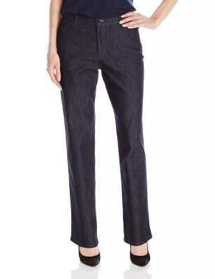 Женские брюки Lee Women's Relaxed Fit All Day Straight Leg Pant Flax Indigo Rinse 463120M, фото