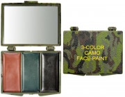 Rothco 3 Color Face Paint Compact Woodland Camo 8200