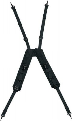 Плечевая черная система Rothco GI Type LC-1 Suspenders (H) Black 7046, фото
