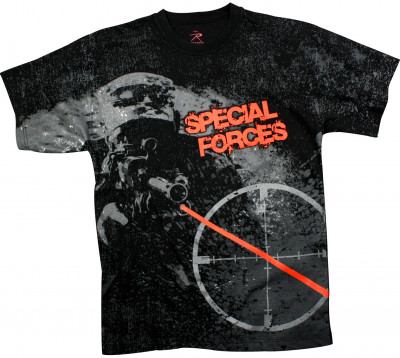 Футболка Rothco Vintage 'Special Forces' T-shirt 66330, фото