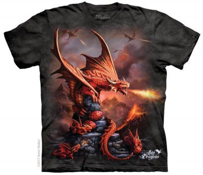 Футболка с драконом The Mountain T-Shirt Fire Dragon 105923, фото